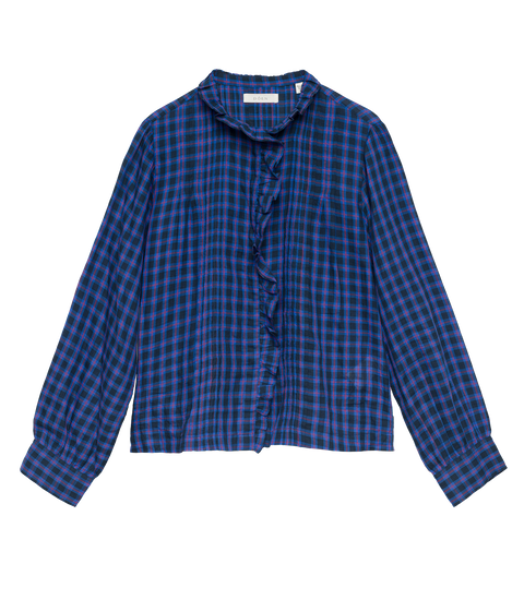BARRETT TOP -- CHAMONIX PLAID