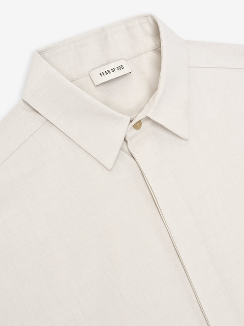 Cotton Wool Oxford Classic Short Sleeve Shirt
