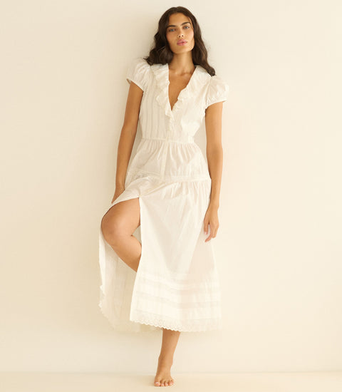 ELIETTE DRESS -- SALT