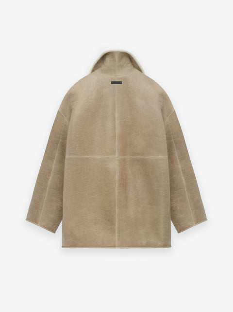 Shearling Shawl Collar Jacket