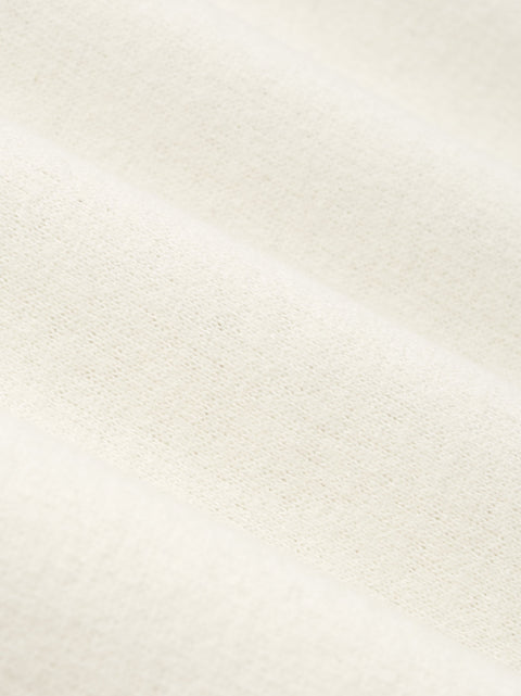 Cotton Wool High Neck Short Sleeve Shirt
