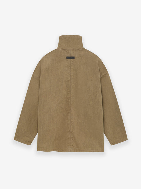 Full Zip Denim Shirt