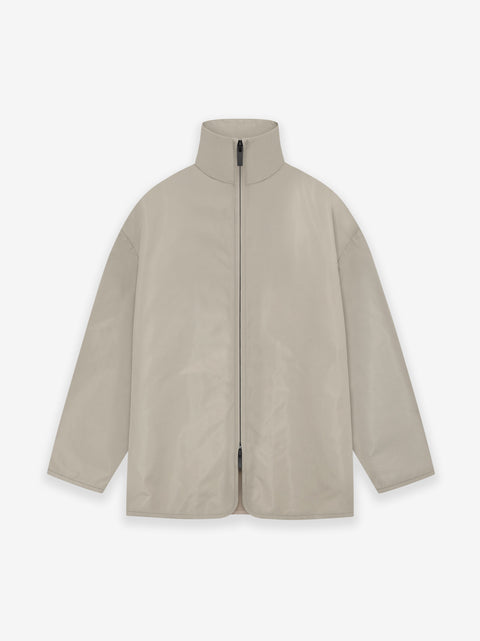 Heavy Nylon High Neck Jacket