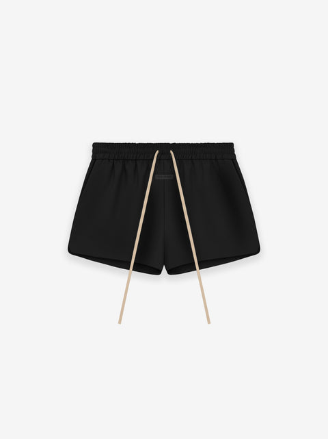 Wool Gabardine Running Short