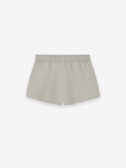 Wool Gabardine Running Short