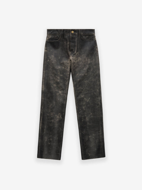 Vintage Leather 5-Pocket Pant