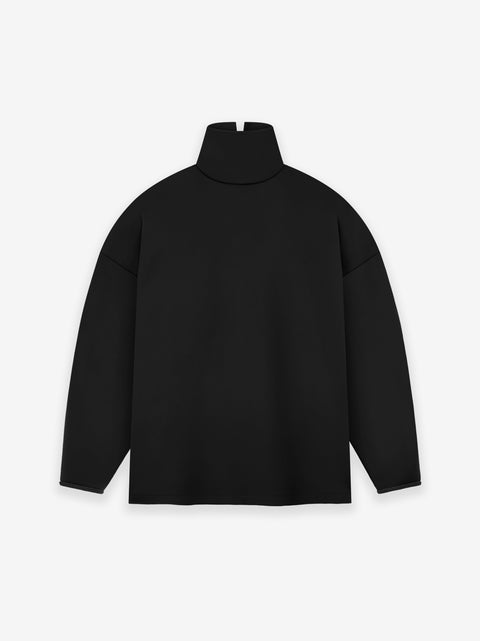 Sport Nylon High Neck Top