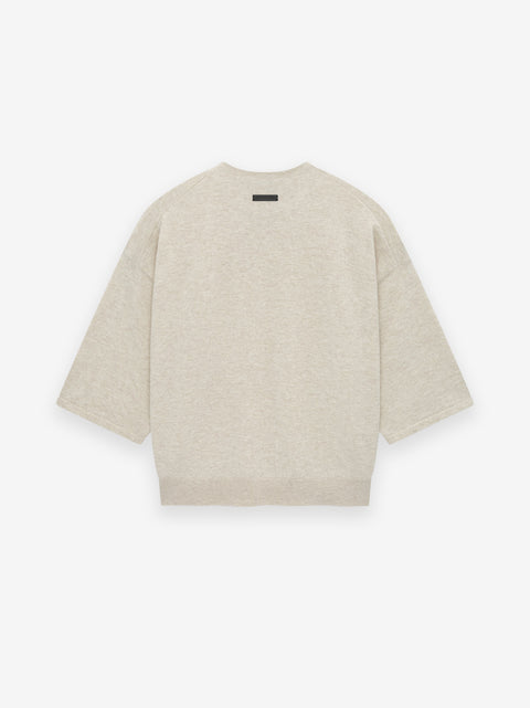 Fine Knit Henley Tee