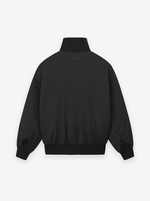 Nylon Wool High Neck Pullover