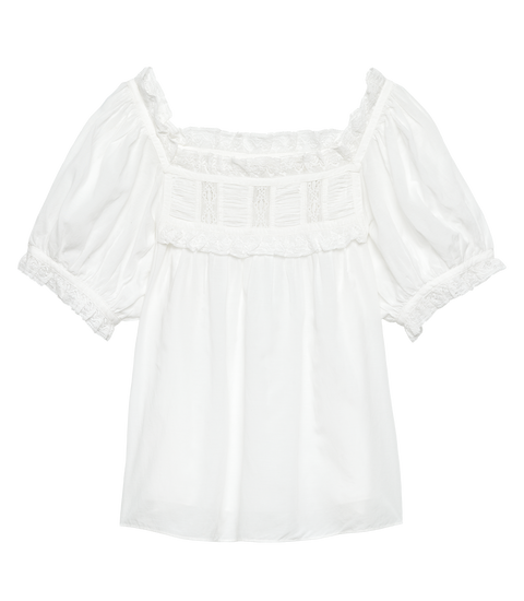 FRANCES TOP -- SALT LACE