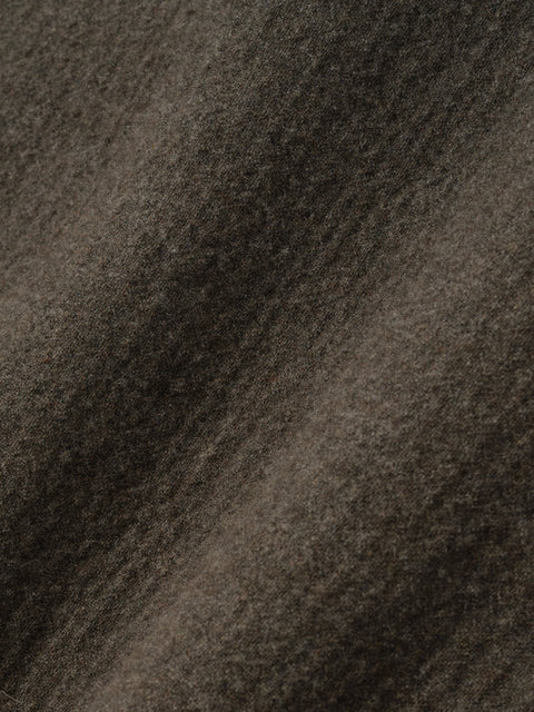 Textured Wool Zip Up Hoodie
