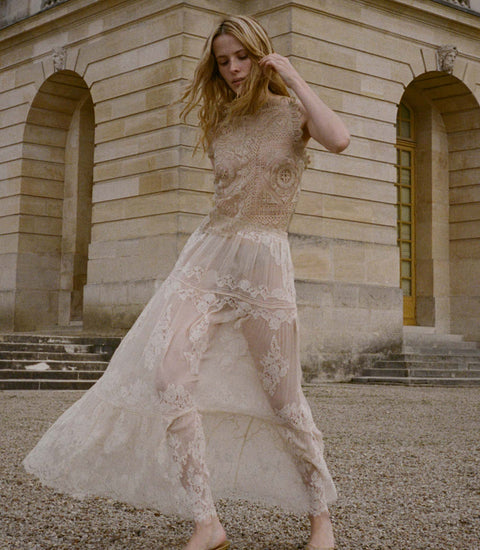 HANDKERCHIEF ANNIVERSARY TOP -- PAILLE