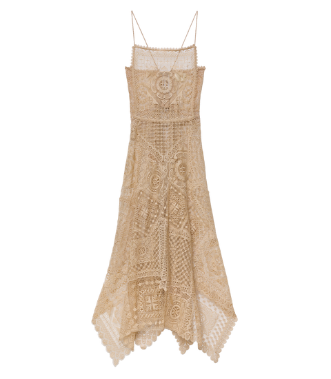 HANDKERCHIEF ANNIVERSARY DRESS -- PAILLE