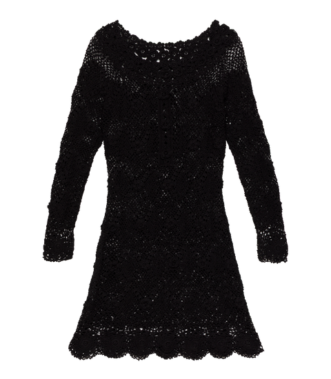 HYACINTHE DRESS -- BLACK