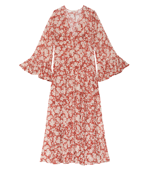 IMELDA DRESS -- ROUGE AMBRIDGE ROSE