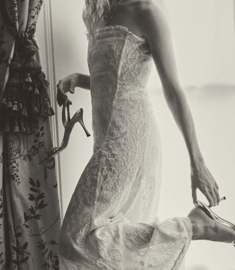 JOSEPHINE ANNIVERSARY DRESS -- SALT