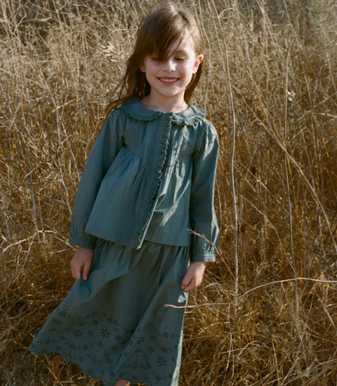 LYDIE TOP -- SOFT SPRUCE