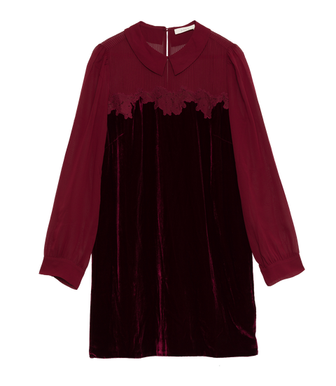 MADELYNNE DRESS -- VINO ROSSO