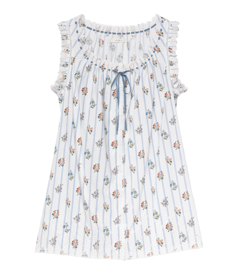 NESSIE DRESS -- FLEURS DE BORDEAUX