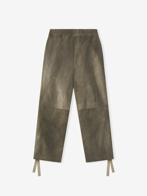 Heavy Cotton Split Knee Pant