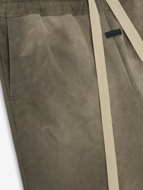 Heavy Cotton Split Knee Pant