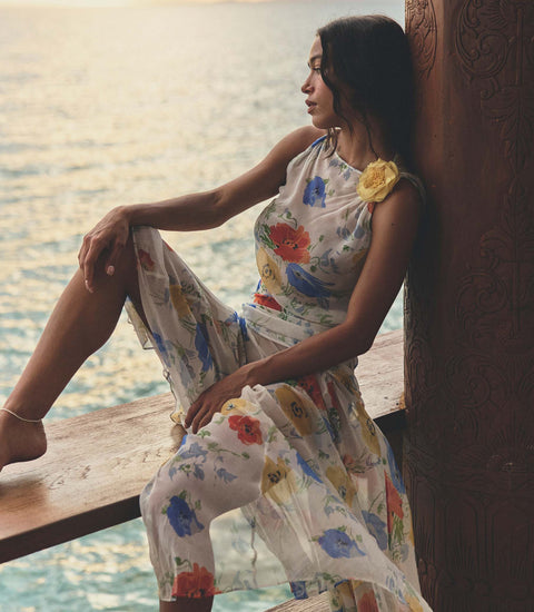 ZEPHIRINE DRESS -- ANEMONE GROVE