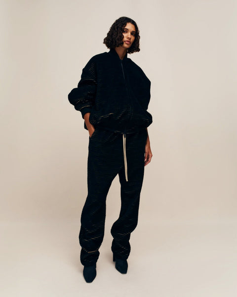 Wool Cotton Corduroy Bomber