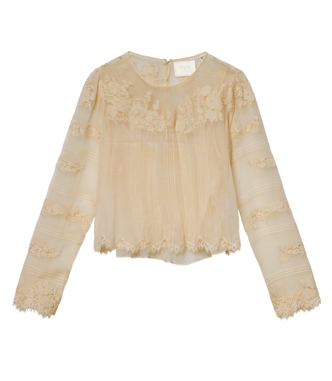 ALBERTINE ANNIVERSARY TOP -- CANDLELIGHT