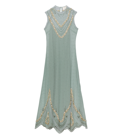 ARTEMISE DRESS -- SAGE