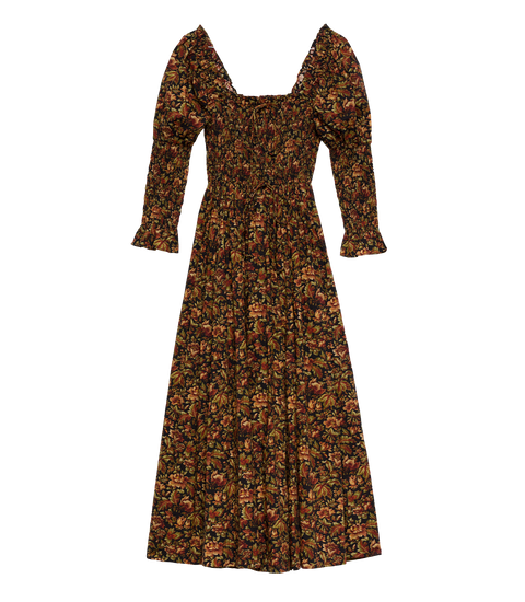 BIJOU DRESS -- NOIR RÊVE DES JARDINS