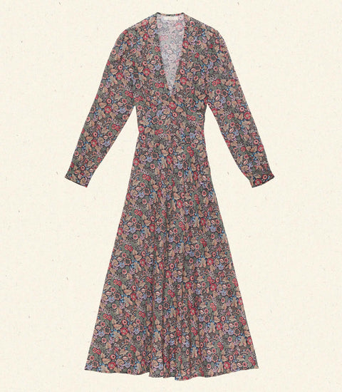 CHARLESTON DRESS -- WILDBERRY THICKET