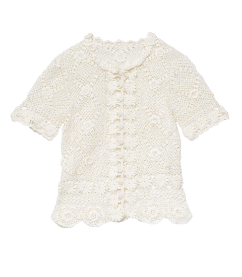 CHRYSANTHE TOP -- PEARL