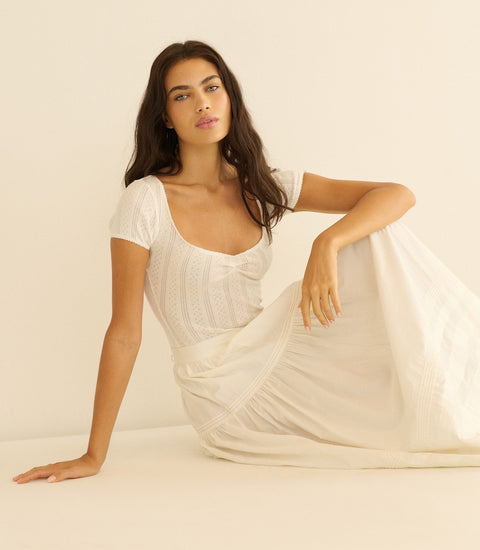 COLETA BODYSUIT -- SALT