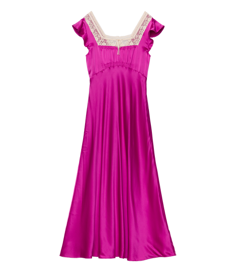 CORINA DRESS -- MAGENTA