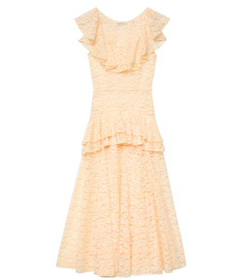 COSTINE DRESS -- VANILLA