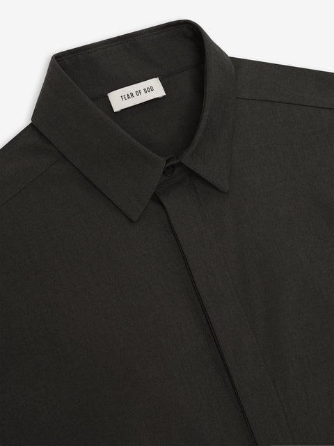 Cotton Wool Oxford Classic Short Sleeve Shirt