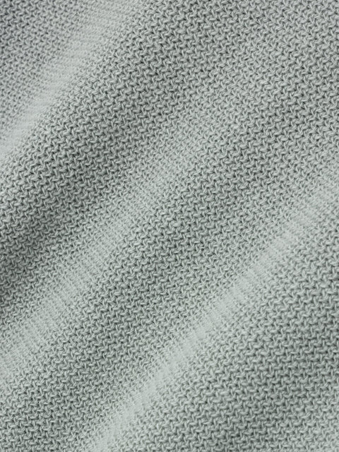 Wool Rib Crewneck Sweater