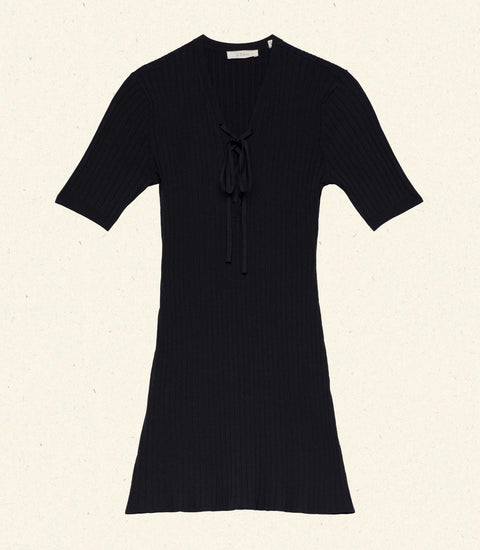FAYBELLE DRESS -- NAVY