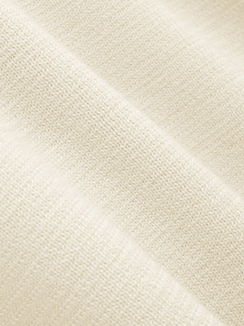 Merino Short Sleeve Polo Sweater