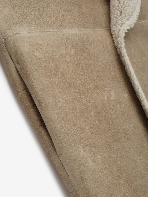 Shearling Shawl Collar Jacket