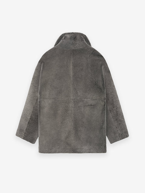 Shearling Shawl Collar Jacket