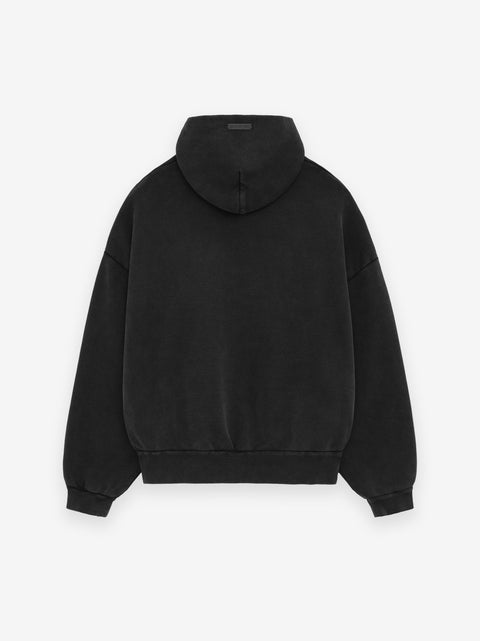French Terry Overlapped Hoodie