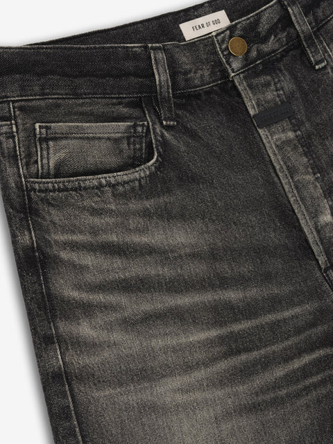 Straight 5 Pocket Jean