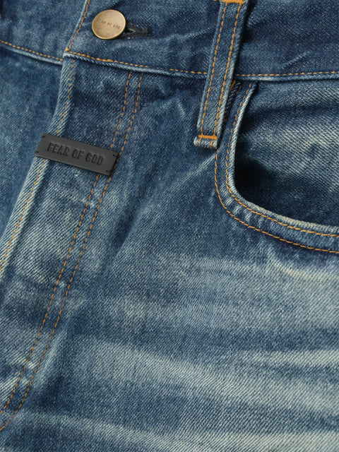 Straight 5 Pocket Jean