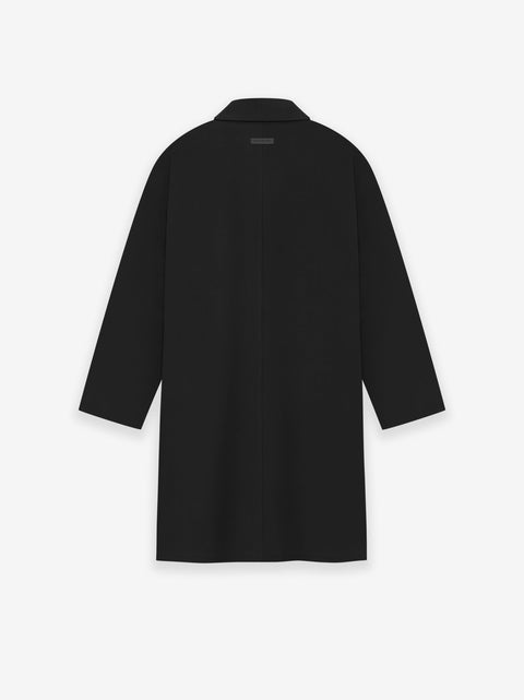 Wool Crepe 3/4 Length Trench