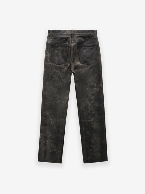 Vintage Leather 5-Pocket Pant