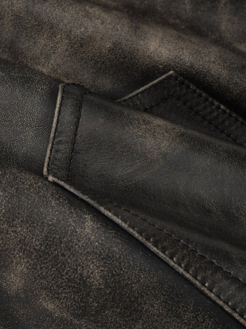 Vintage Leather 5-Pocket Pant