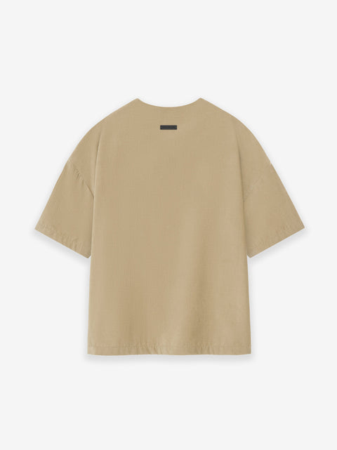 Corduroy Straight Neck Tee