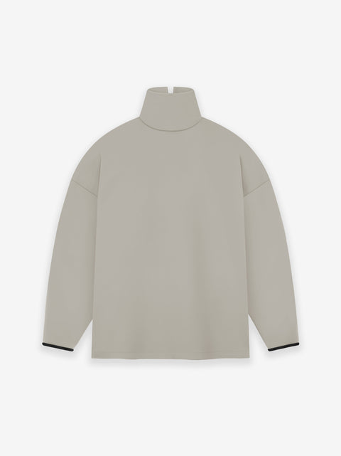 Sport Nylon High Neck Top