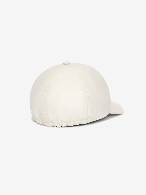 Leather Baseball Cap